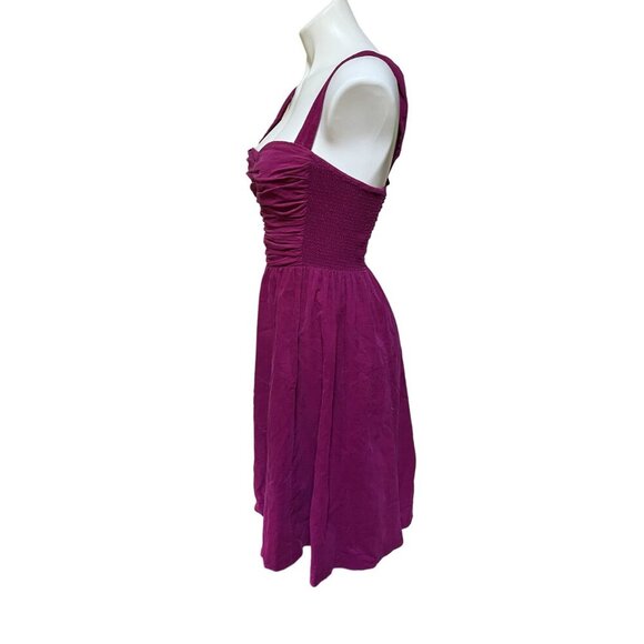 HD In Paris Velvet Dress Queen Anne Neckline Removable Straps 4 - Picture 5 of 11
